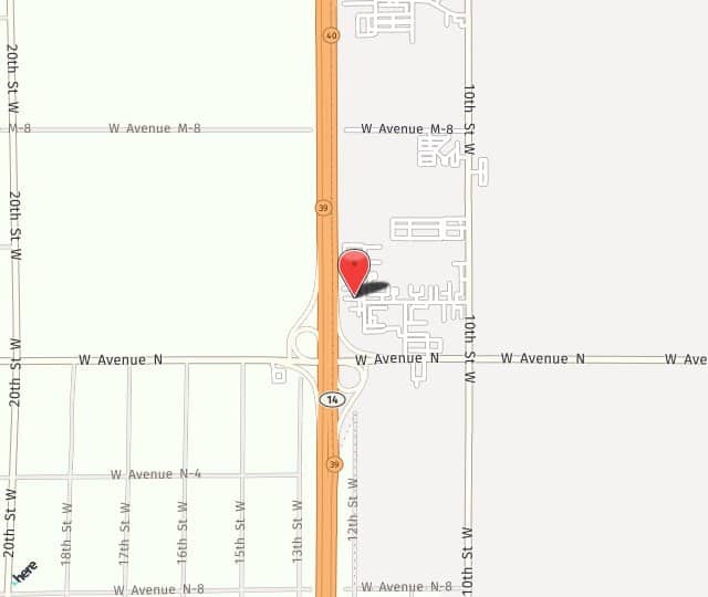 Location Map: 41301 12th St W Palmdale, CA 93551